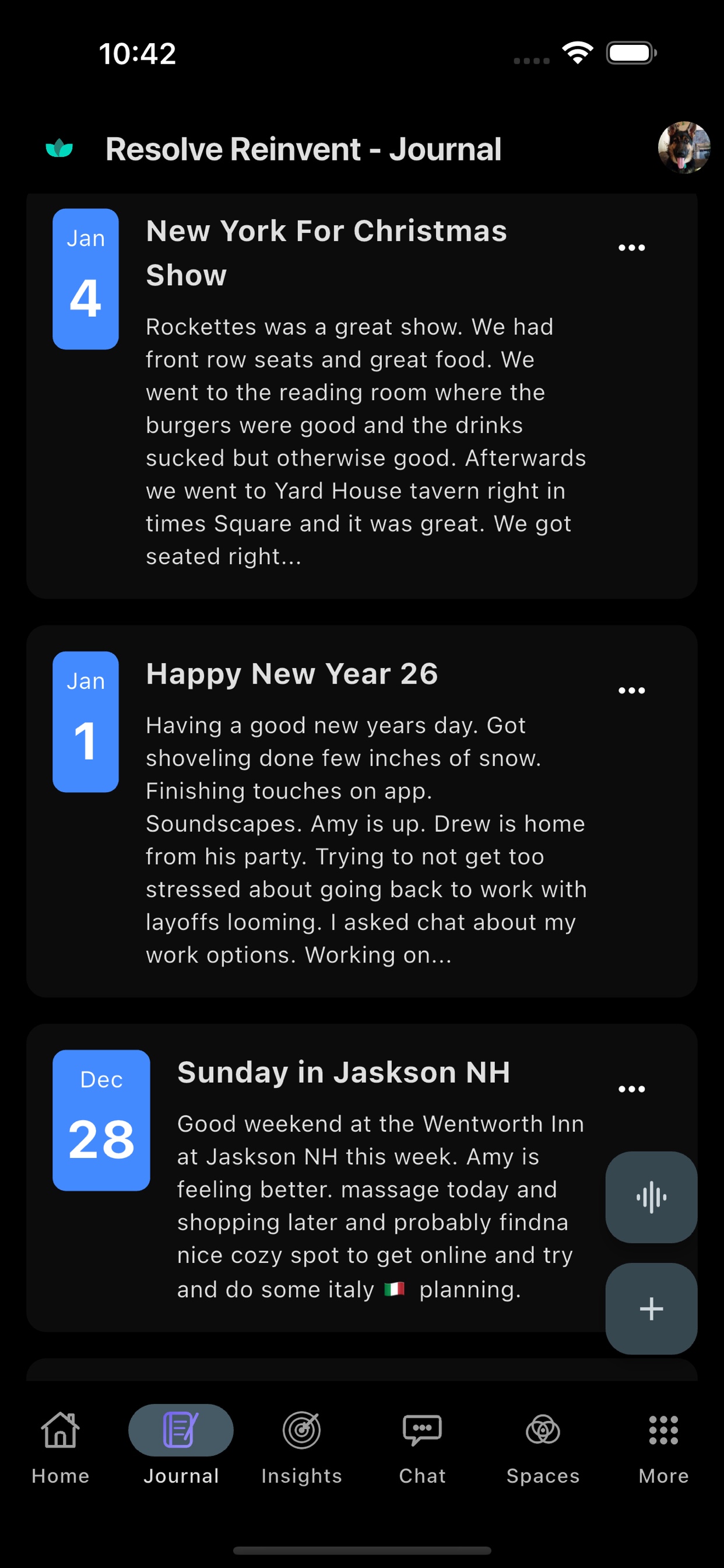 Resolve app screenshot 2