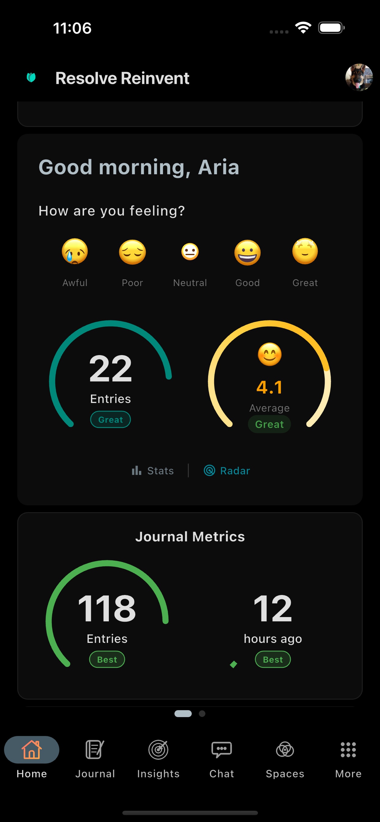 Resolve app screenshot 24